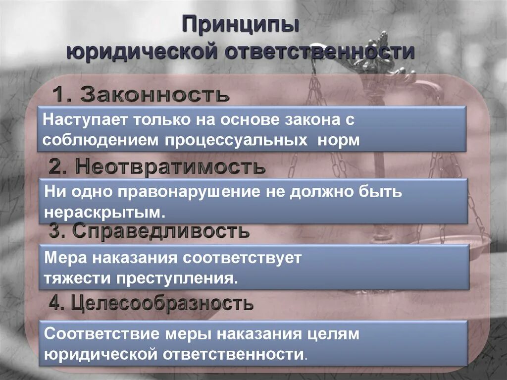 Принципы юридической ответственности. Виды юридической ответственности. Юридическая ответственность в экономической сфере. Принципы юридической ответственности кратко.