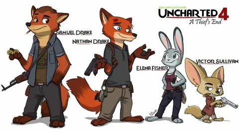 Uncharted Artwork, Uncharted Game, Uncharted Series, Zootopia Art, Disney Z...