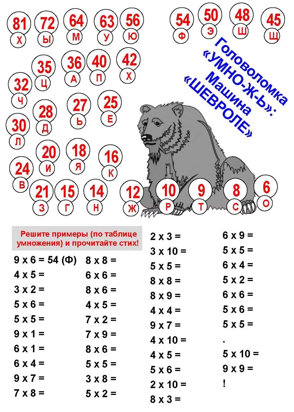 Примеры на деление таблица умножения 3 класс. Задания табличное умножение на 5. Таблица умножения интересные задания. Задачи на таблицу умножения. Задания по таблицы умнажения.