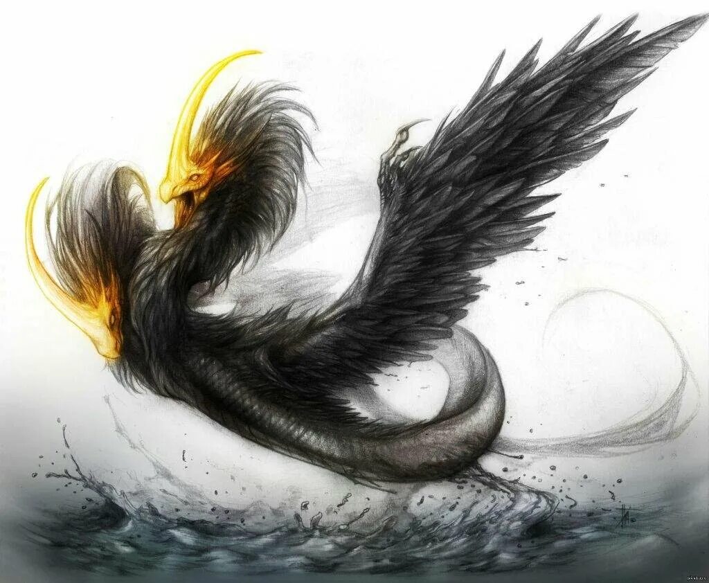 амфиптерий линдворм. аспид и василиск. дракон кетцалькоатль мифологии. амфиптерий. кетцалькоатль дракон арт.