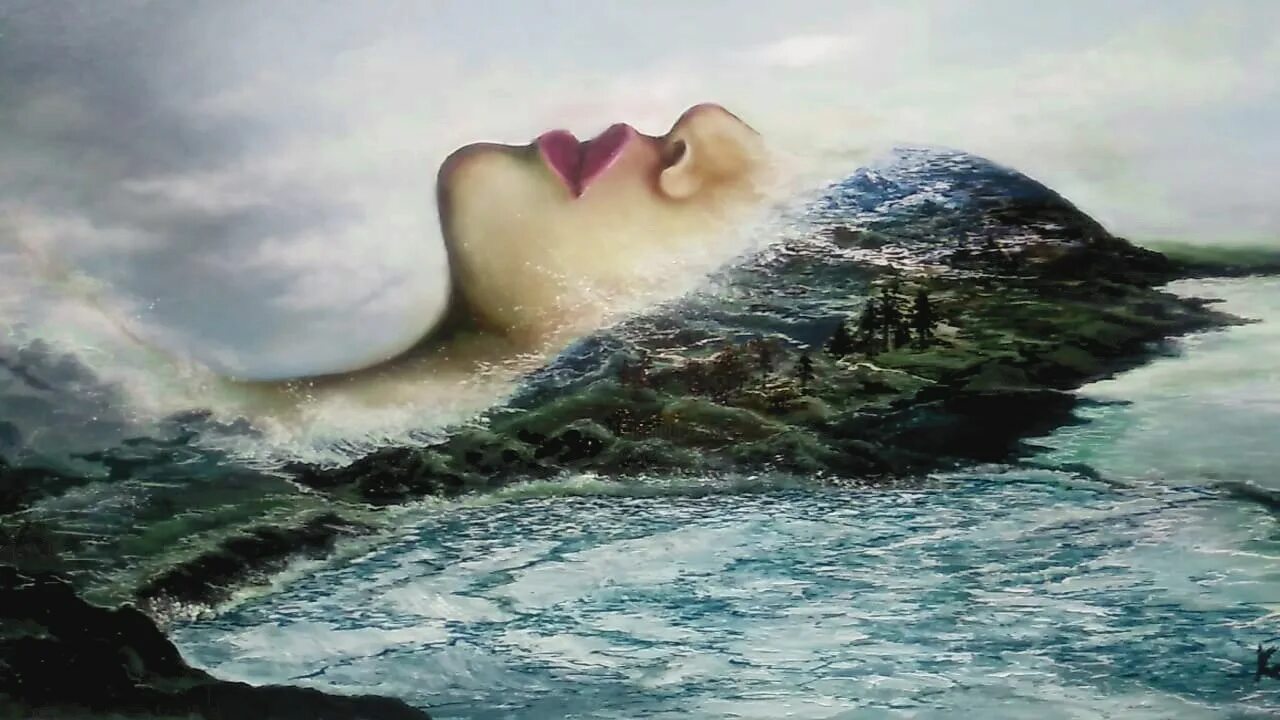 Морская Царевна картина. Картина морская Королева. Богиня волны. Голос моря.