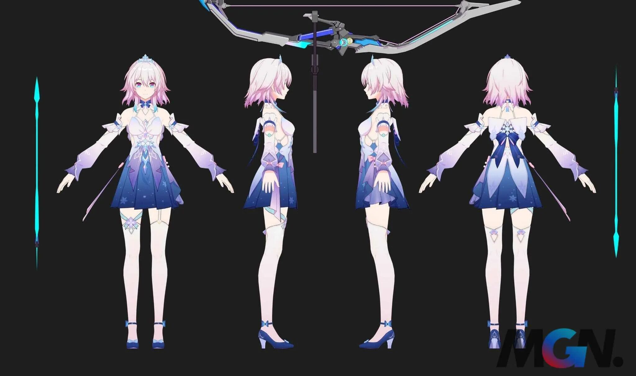 March 7th honkai. Байлу honkai. Март 7 honkai star rail. Ммд эффект кукольный на модель. Скин март 7.