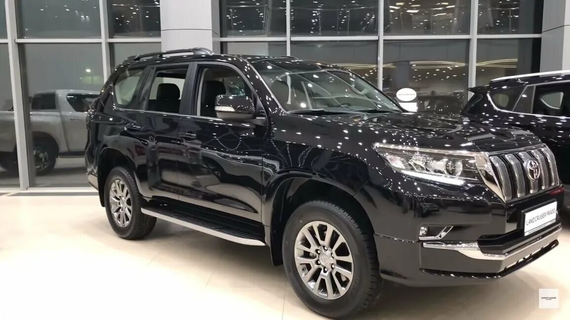 Тойота ленд Крузер Прада 2019. Toyota Land Cruiser Prado 2022 Black. Toyota Land Cruiser Prado 2022 черный. Тойота ленд Крузер Прадо 2021 черный.