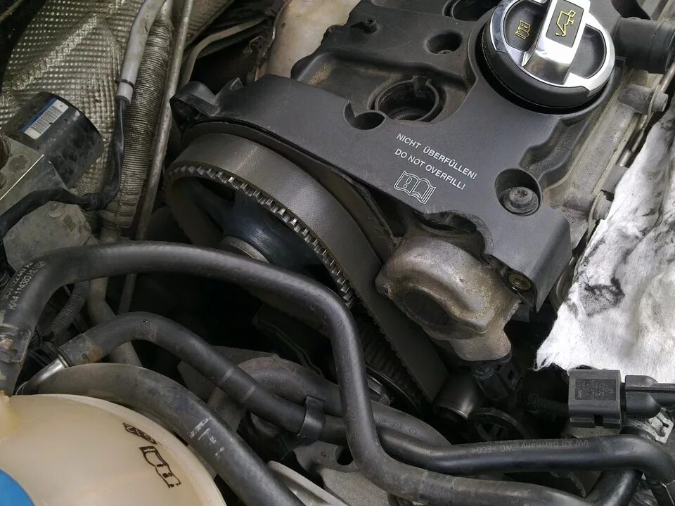ДПКВ/crank sensor (G28)/p0322 - Volkswagen Passat B6, 2 л, 2006 года поломка DRI