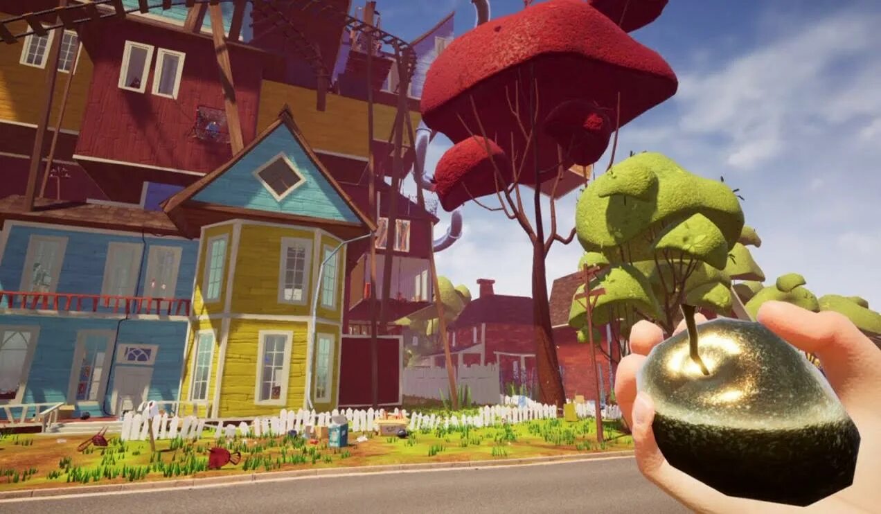 Привет сосед дерево. Hello Neighbor 2 золотое яблоко. Привет сосед. Дерево привет сосед. Привет сосед дерево с яблоком.