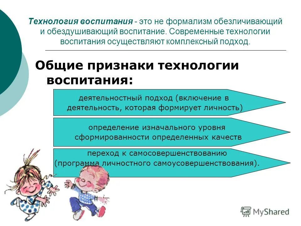 Технологии воспитания в школе