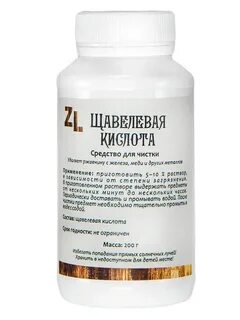 Щавелевая кислота для древесины