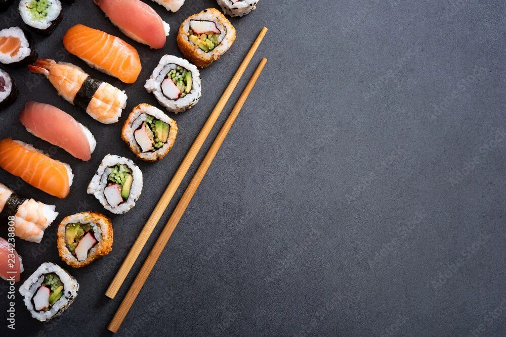 Sushi Banco de Imagens e Fotos de Stock Sushi, Receitas japonesas, Decoração de 