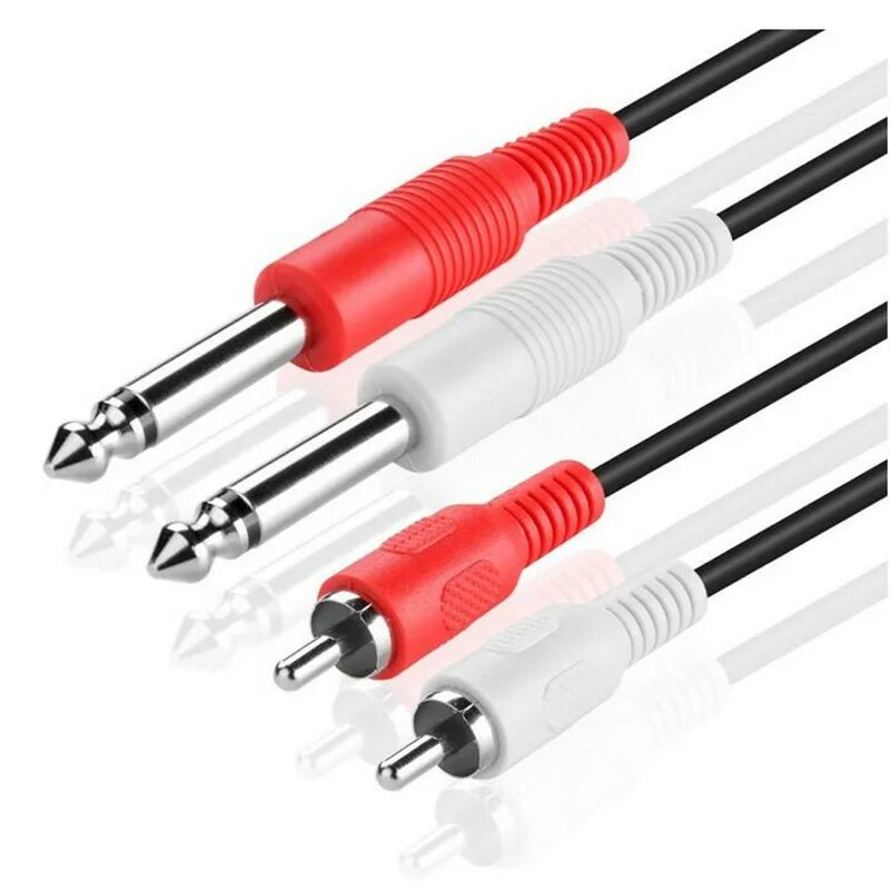 5. Audio кабели xlr rca. Шнур 3 5мм стерео штекер 2 rca. Шнур 4*rca штекера - 4*rca штекера (литой) od:2,5х10 мм 1,5 м. Двойной кабель rca.