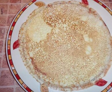 Блины на молоке и воде тонкие с дырочками фото - Тоши Суши