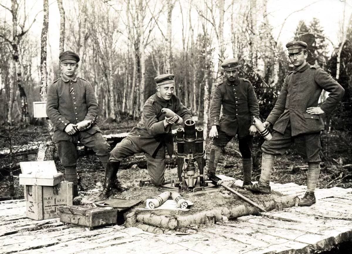 Германский блок в первой мировой войне. Германская мортира первая мировая. Минометы первой мировой войны. Минометы 1914. Немецкие мортиры первой мировой.