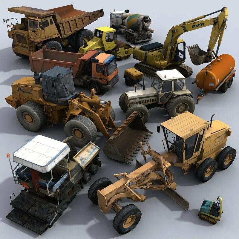 Construction Machines Simulator 2016. Construction Machinery 3d. Collection of works by elasid. Collection of works by skared.