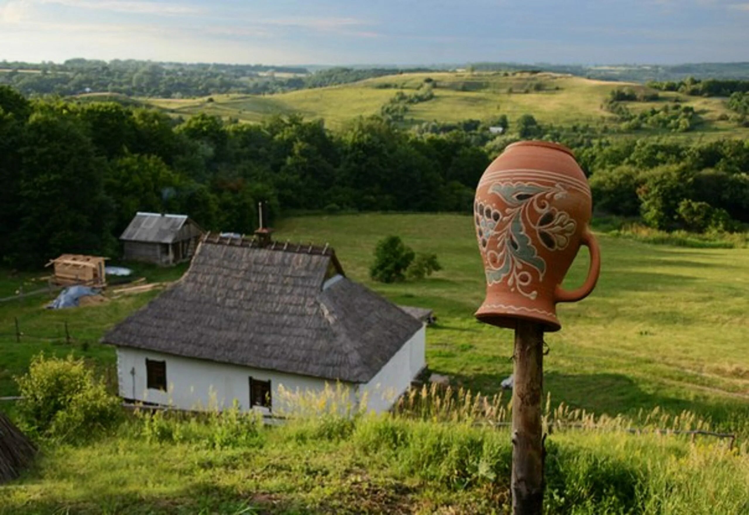 Украинские села. Полтава деревня. Деревня Диканька. Природа Полтавской области.