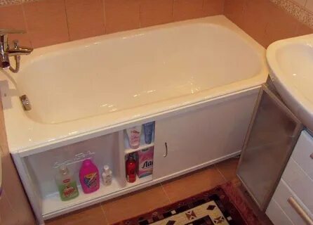 Зашить ванну панелями