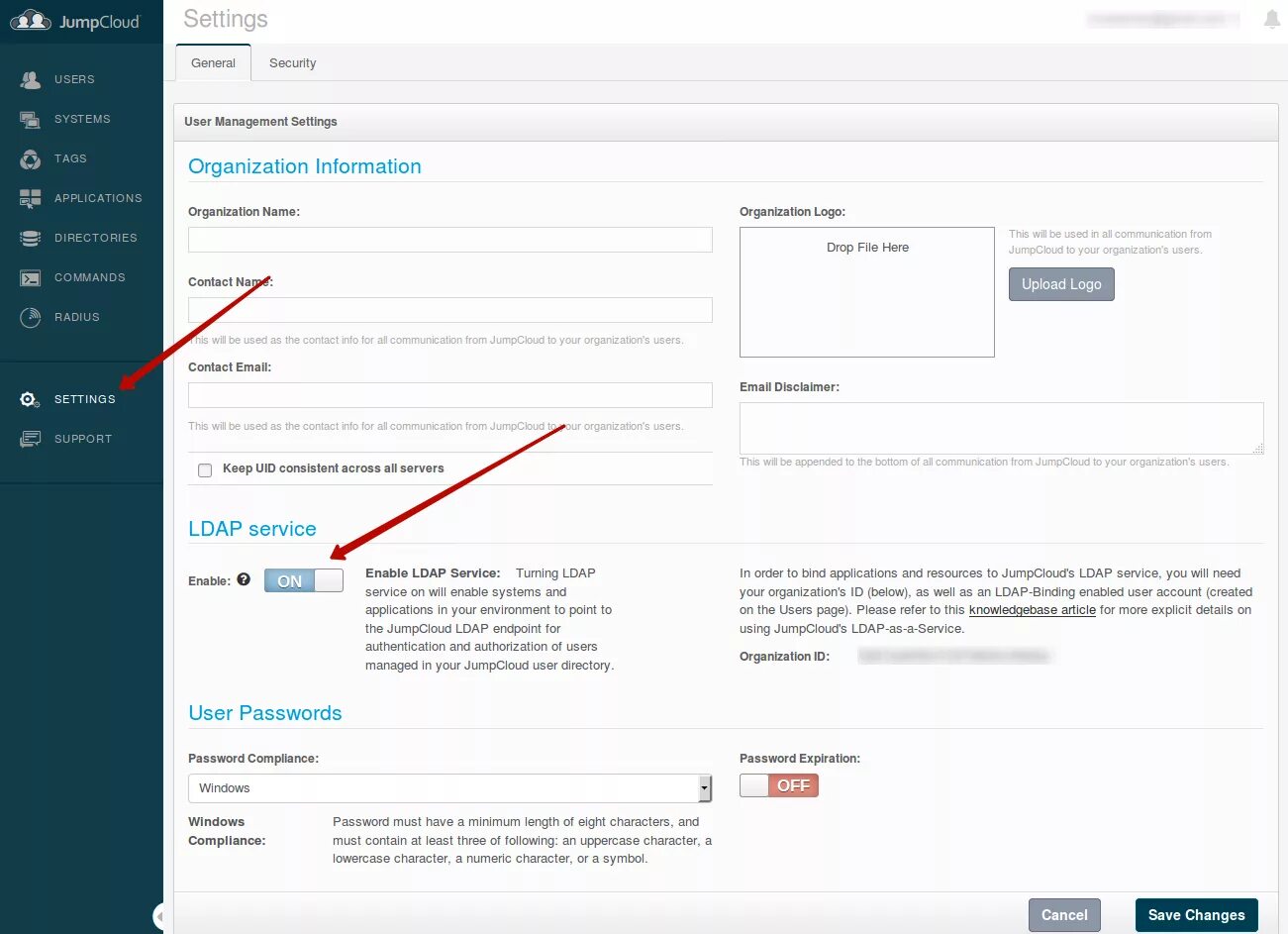 LDAP запись. Confluence enable LDAP. JUMPCLOUD. Ldap user