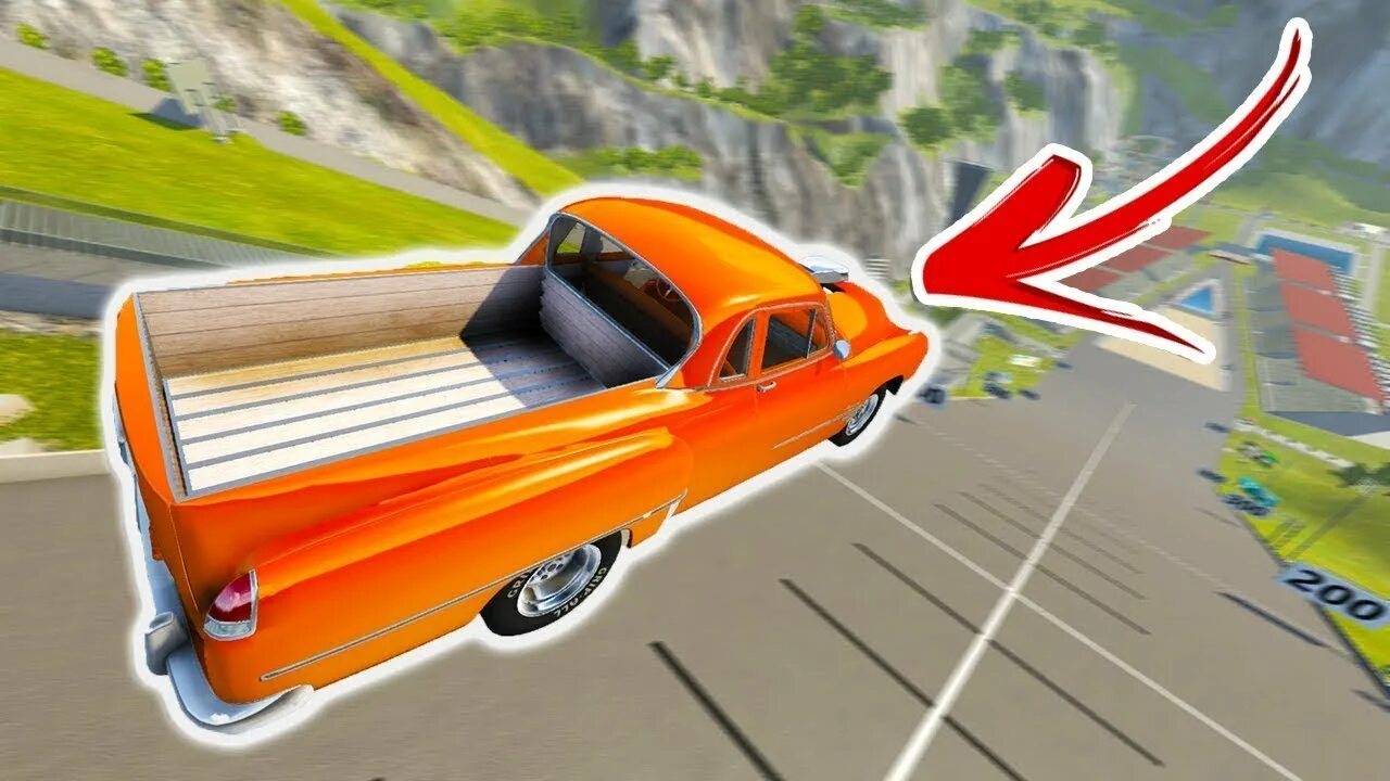 Car jump arena