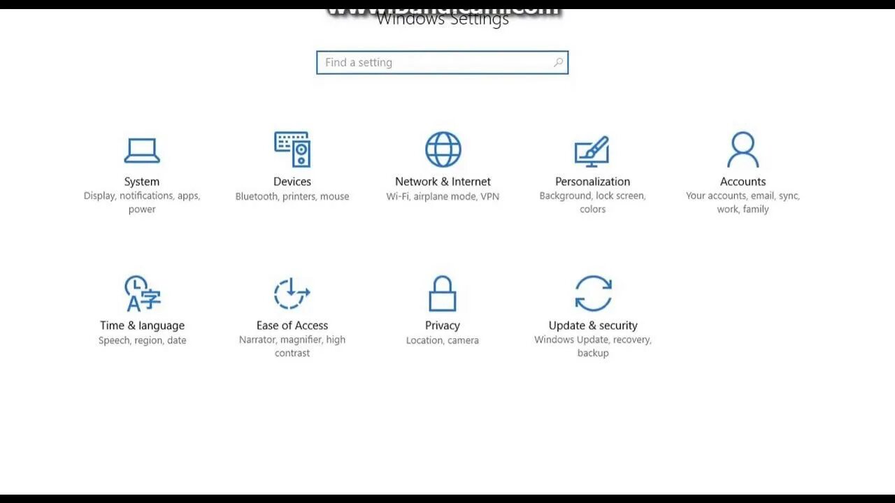 Windows setup tools. Windows setup tools