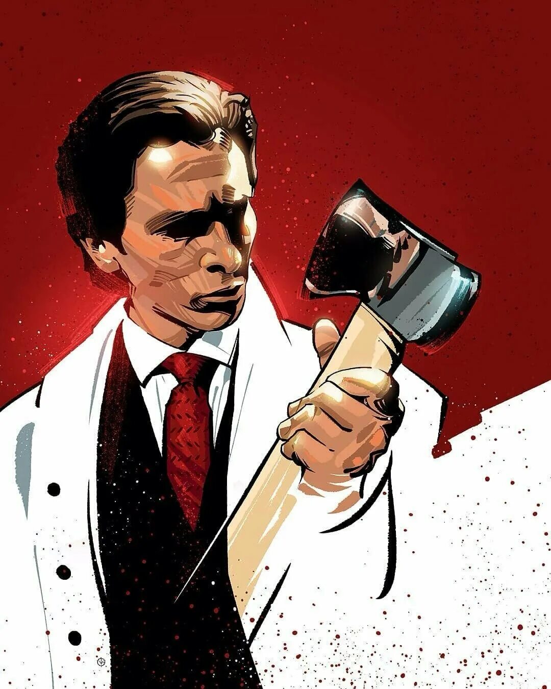 Аватарка ам. Патрик Бейтман American Psycho. Американский психопат Патрик Бэйтмен.