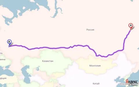 Москва якутск расстояние
