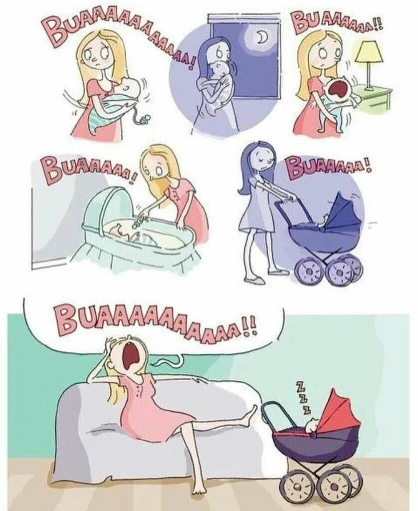 Смешные рисунки беременных. Смешно о материнстве. Приколы про беременность. Юмор про материнство.