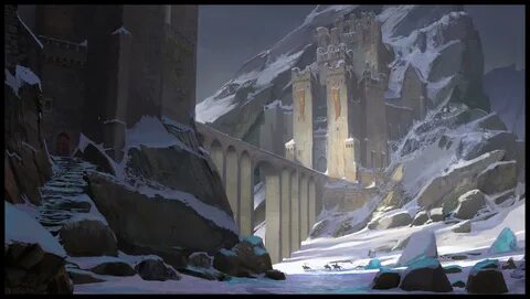 Frozen city