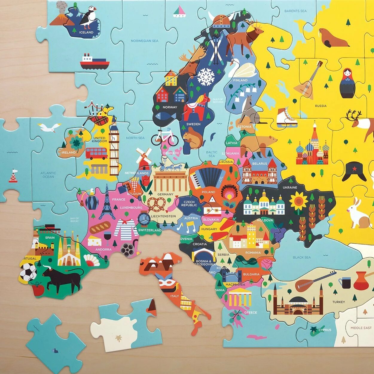 Map puzzle