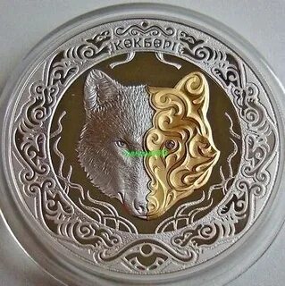 1 тенге волк