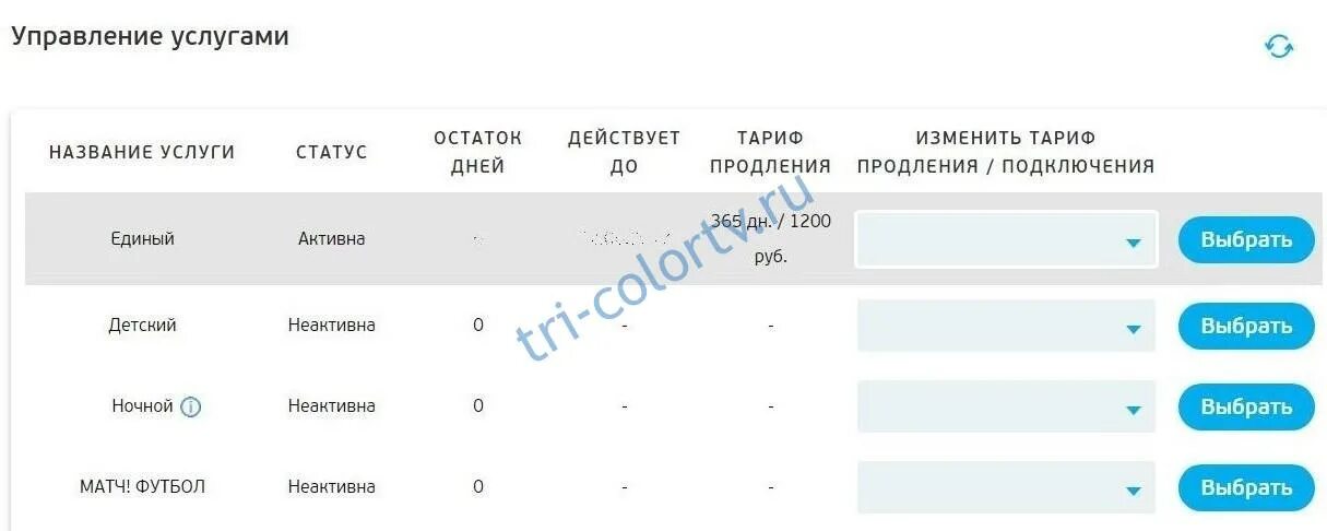 Как проверить тариф в триколоре. Как узнать поступили ли деньги на счет Триколор ТВ. Как продлить подписку Триколор ТВ единый в личном кабинете.