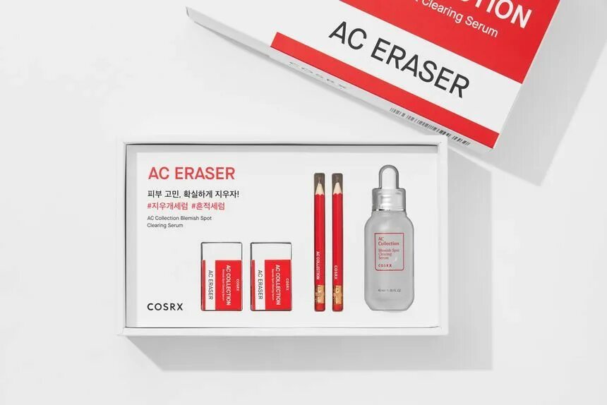 Ac collection. Сыворотка OSRX AC collection Blemish spot clearing Serum. COSRX от Blemish spot. COSRX набор уходовой косметики COSRX AC collection Trial Kit_Intensive [20 ml, 30 ml, 5 g, 20 ml]. Корейская сыворотка COSRX.