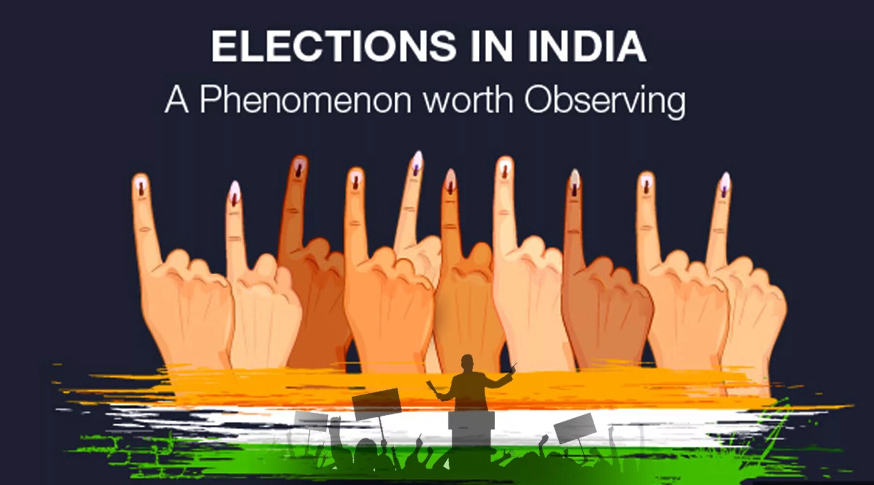 Voting day. Electoral Politics in India. Vote banner. Voting background. Election banner.