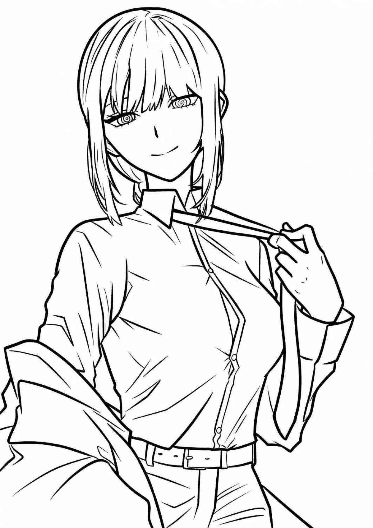 Premium Vector Worker with saw coloring page