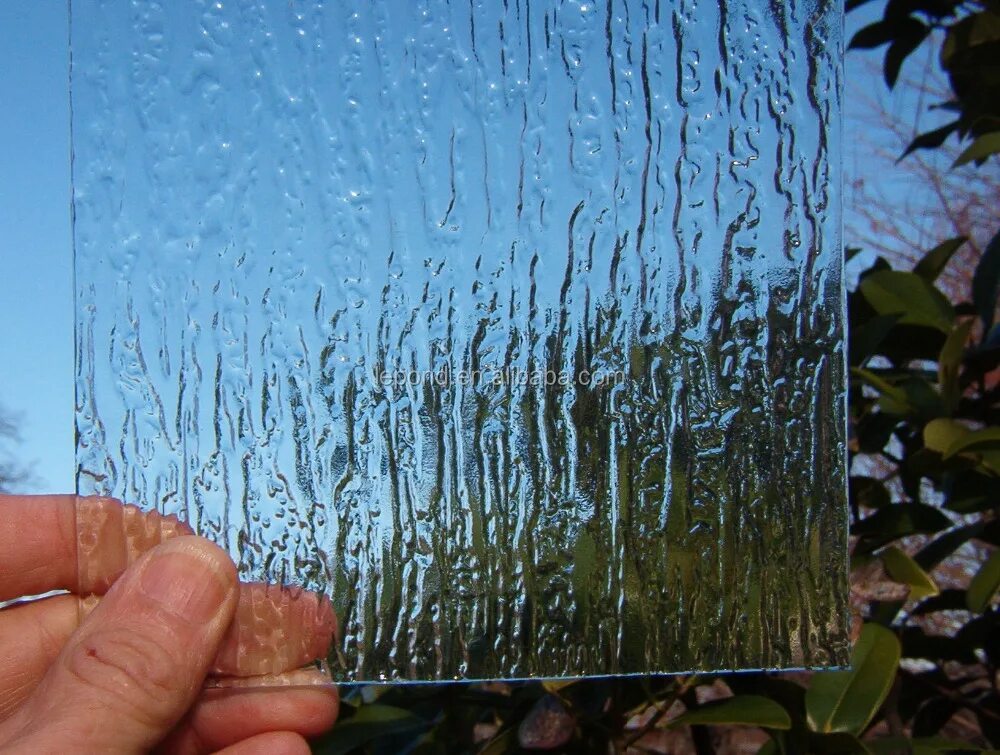 Стекло с эффектом дождя. Стекло с эффектом воды. Декоративное стекло. Окно с рифленым стеклом.