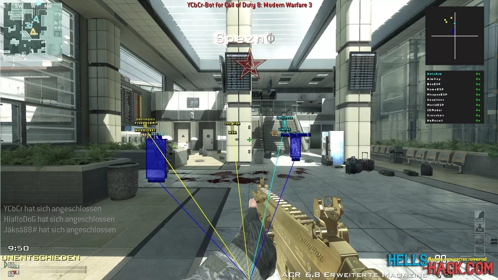 Чит new state. Esp игра. cod crosshair. что такое snapline в читах. трейнер для call of duty modern warfare 3 v1.9.461.