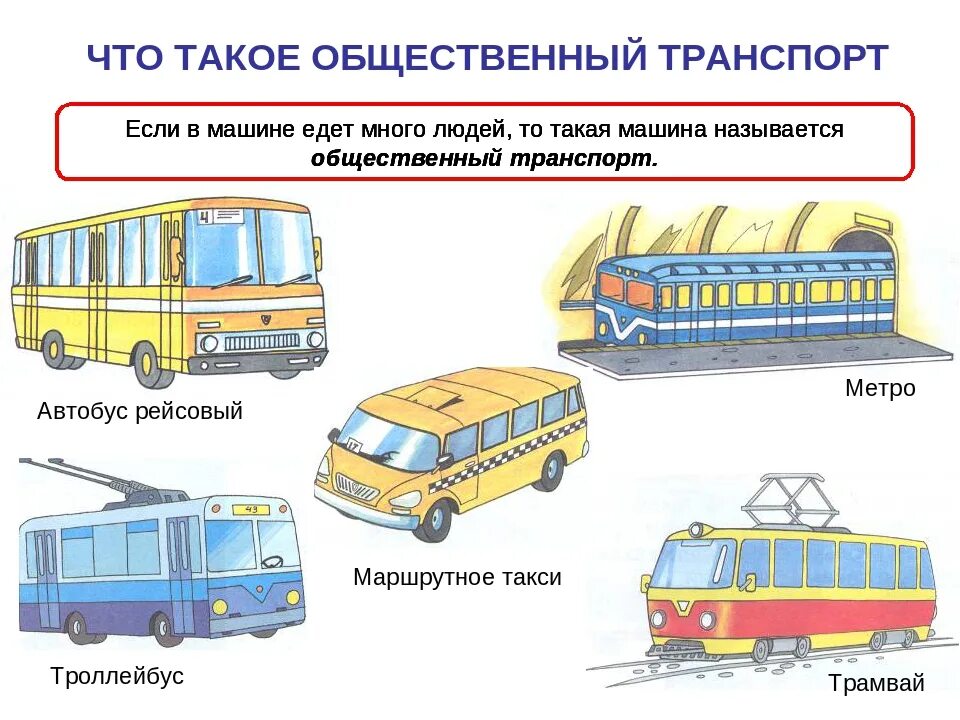 Виды общественного транспорта. Городской транспорт. Виды наземного транспорта. Городской транспорт для детей.