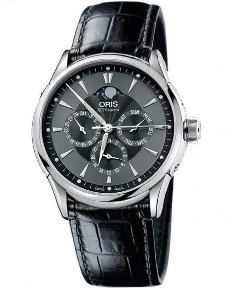 Oris. 581.7592.4051. Oris 581. Oris 7592. Oris Artelier Complication. Швейцарские наручные часы с автоподзаводом