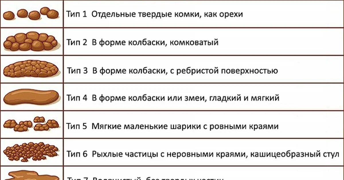 Какой бывает понос. Бристольская шкала формы кала. Бристольская шкала стула овечий кал. Классификация стула Бристольская шкала. Бристольская шкала формы кала таблица.