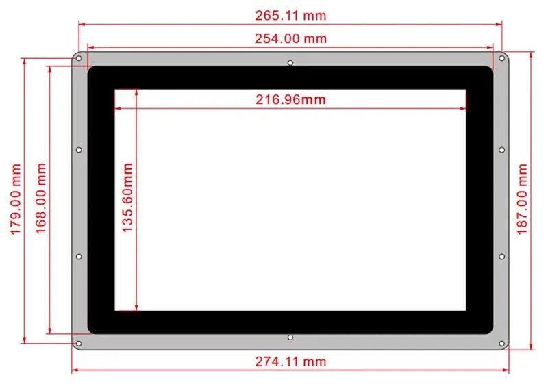Диагональ экрана 7 3. Waweshare 10.1inch HDMI LCD (B). Планшет Huawei 10 дюймов размер в см. Экран 10.1 дюймов в сантиметрах диагональ планшета. Экран 10.8 дюймов в сантиметрах.