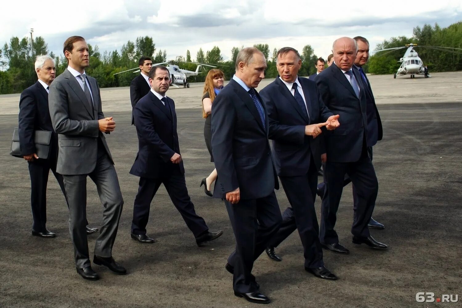 Ближайший приезд. Приезд Путина в Ширяево.