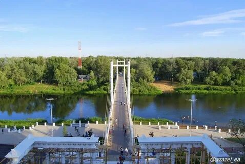 Набережная реки урал в оренбурге