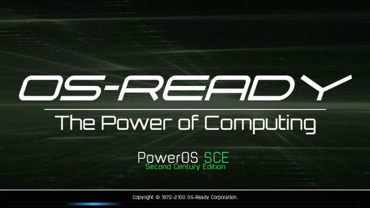 Power released. Os-ready. Power. Os-ready logo. MC os the Power of the Engineering Systems 1872 1955.