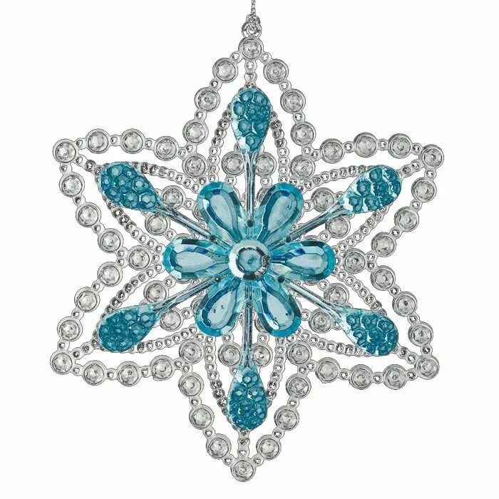 Украшение ёлочное "снежинка - пушинка" (набор 3 шт). Новогодние игрушки из фетра снежинка. Украшение ёлочное "снежинка". «украшение «снежинки»». Елочные игрушки снежинки.