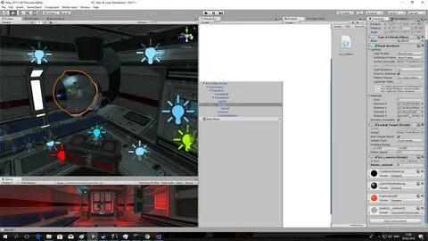 Вращение камерой unity