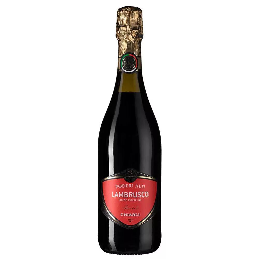 Ламбруско шампанское dell Emilia. Игристое вино Lambrusco dell'Emilia. Prosecco красное