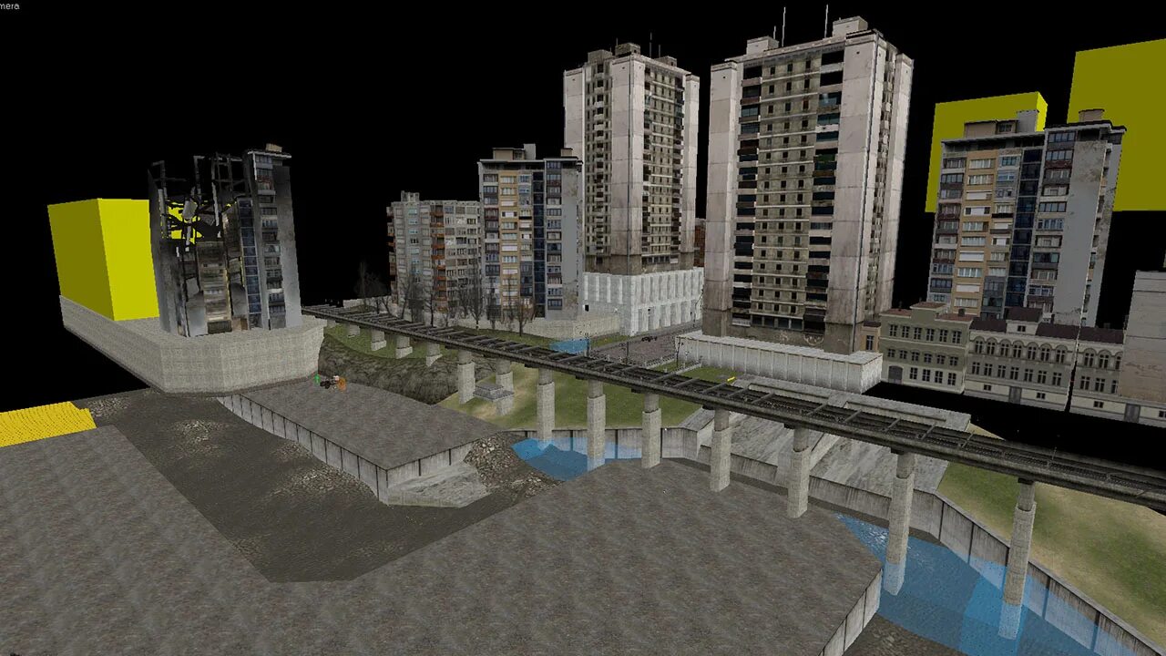 Hl2 maps. Рейвенхолм карта. hl2 buildings.