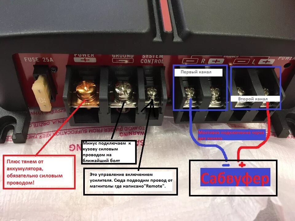 Подключения сабвуфера к усилителю 4 канальному усилителю. Как подключить усилитель 2 канальный на колонки в авто. Правильно подключить сабвуфер к усилителю 2 канальному. Как правильно подключить усилитель 4 канала к динамикам и сабвуферу. Не вижу близко это плюс или минус