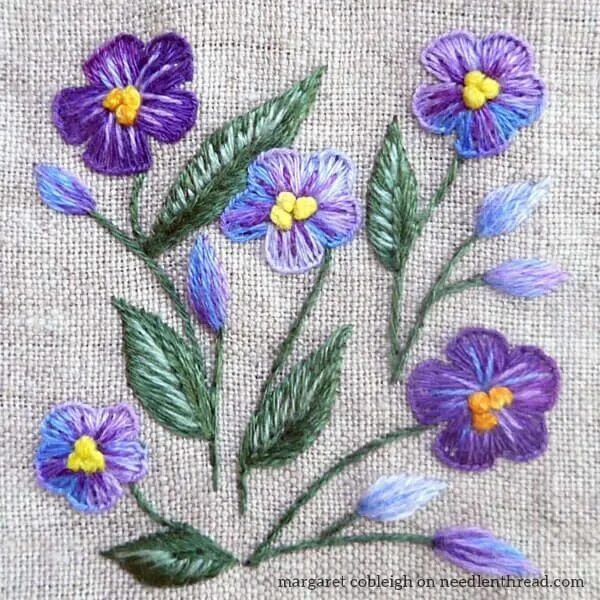 Техника вышивки цветов. Вышивка нитками мулине. Вышивка нитками цветы. Простая вышивка цветов. Вышивка цветов гладью.