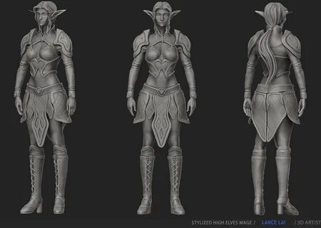 Stylized-High Elves Mage 