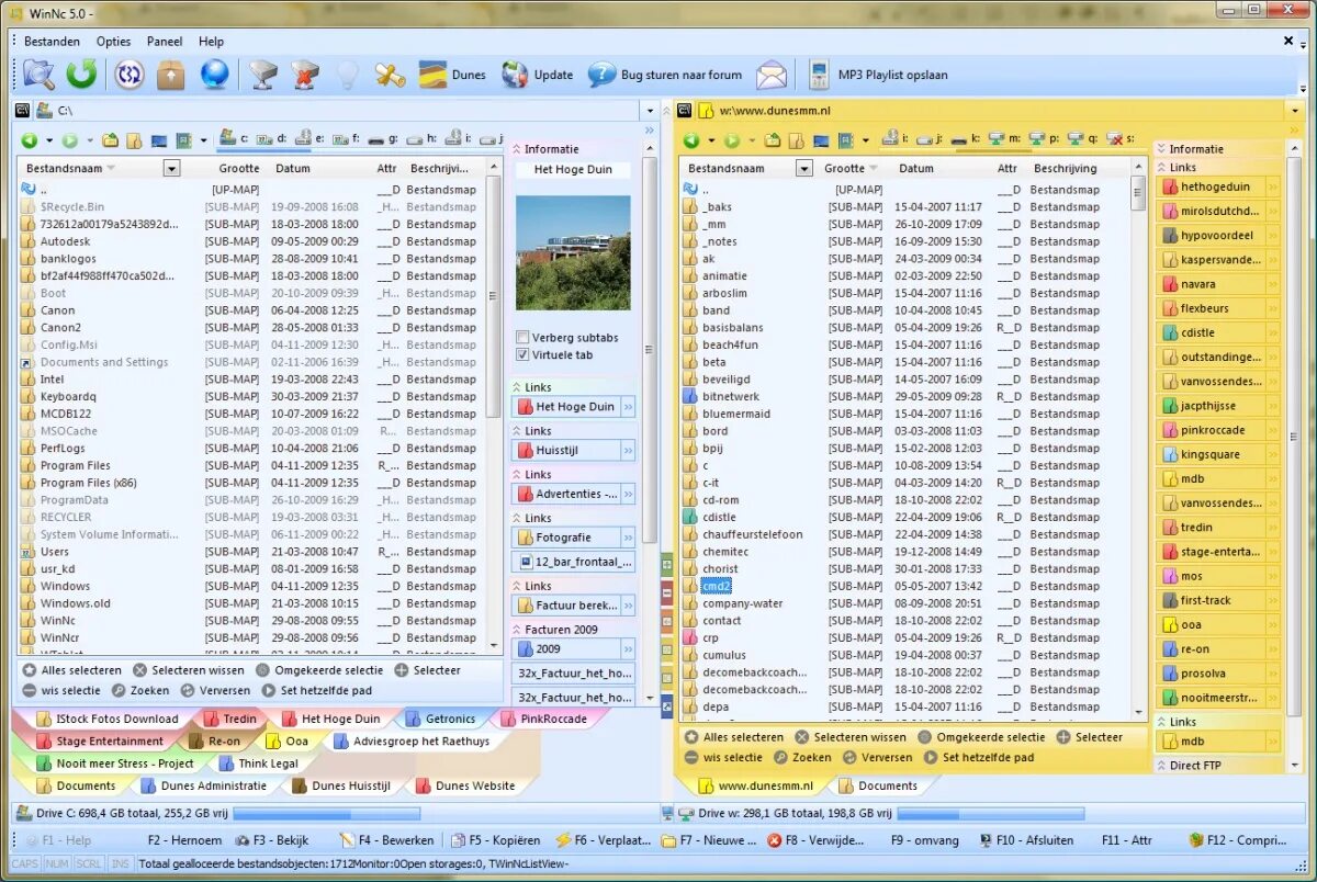 Открывает несколько папок. WINNC файловый менеджер. WINNC 10. WINNC Portable. Мощный файловый менеджер с несколькими окнами для Windows.