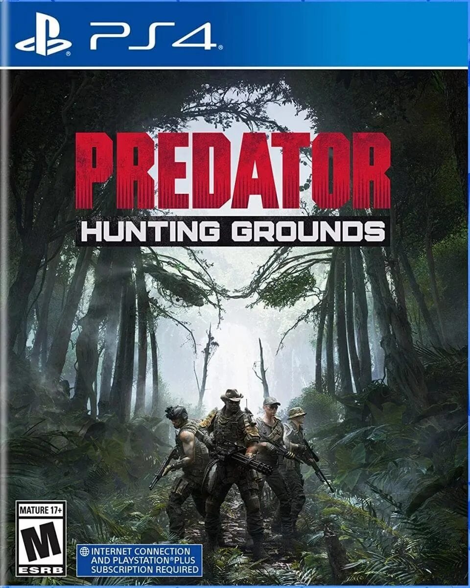 Игры на охоту на playstation 4. Игра 4 Predator Hunting grounds. Predator ps4. Игра хищник на ps4. Predator: Hunting grounds ps4 обложка.