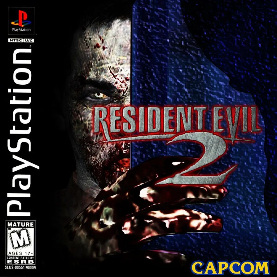 Resident Evil 2 диск ps1. Resident Evil 2 PLAYSTATION 1 обложка.